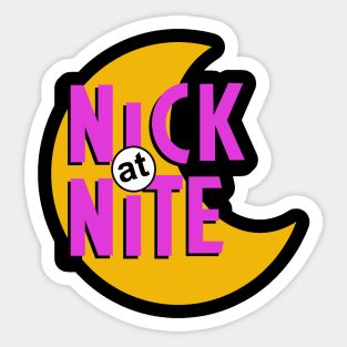 Nick at Night Sticker